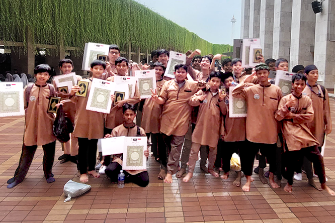 Study Tour Santri SMP Sekolah Islam Manhaj Salaf Himmatul Ummah Depok